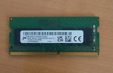 Micron 8GB DDR4 1Rx16 PC4-3200AA SODIMM RAM - PC4-25600 (MTA4ATF1G64HZ-3G2B2)