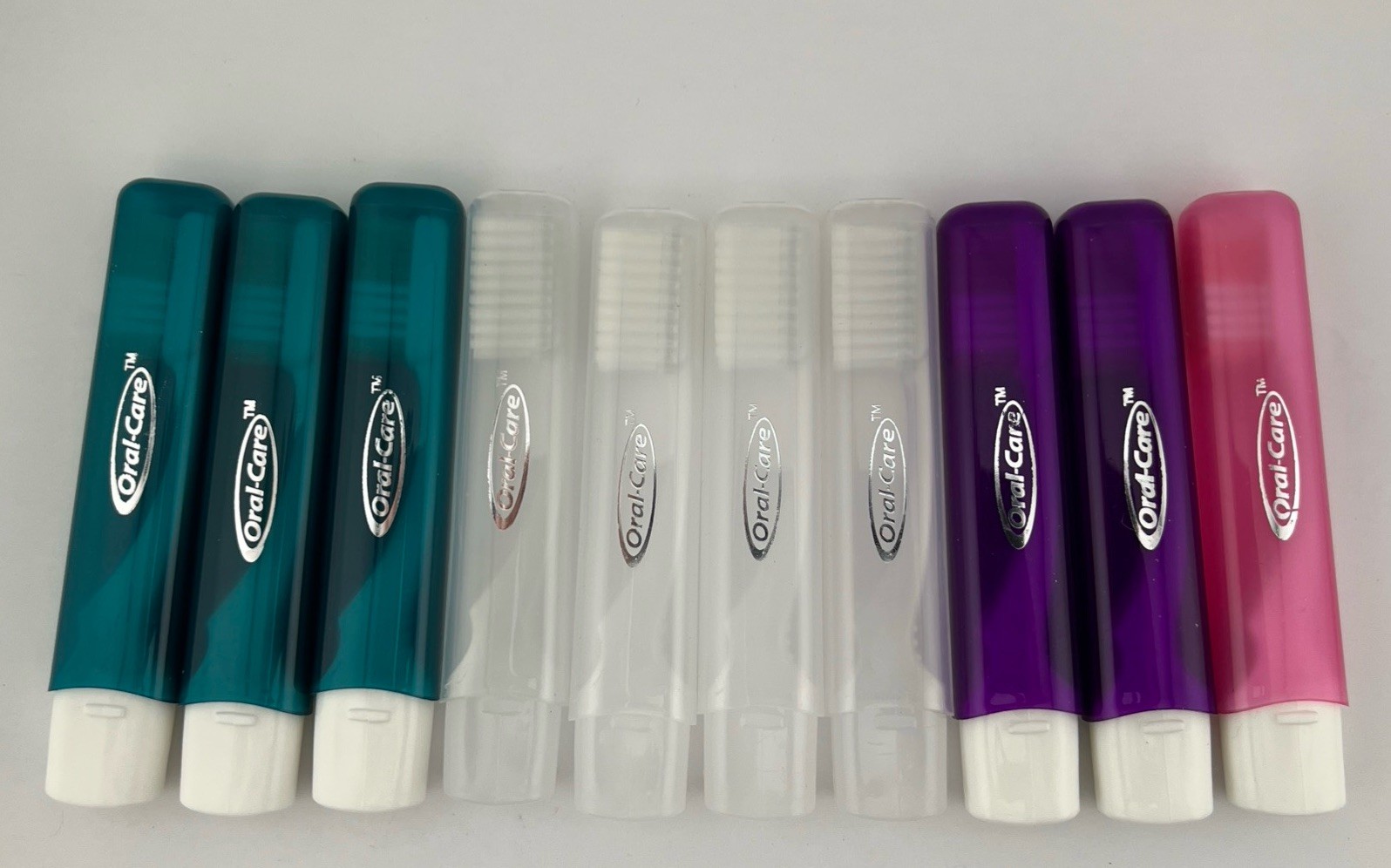 Folding Travel Toothbrush Portable with Case Compact, Multic