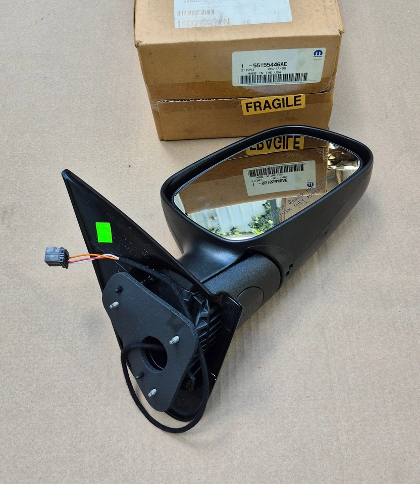 Jeep Grand Cherokee WJ 1999-2004 nuevo genuino MoPar puerta derecha espejo retrovisor eléctrico Foto 2 de 4