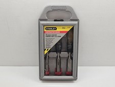 Vintage Stanley 16-900 3-Piece Wood Chisel Se...