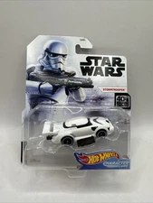 Hot Wheels Star Wars: 40th Empire Strikes Back-(2019) STORMTROOPER Character Car