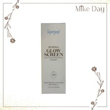 Supergoop Mineral Glowscreen Soft Radiance Drops SPF 40 Sunset Sunscreen New