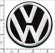 24 Pcs Embroidered Iron on patches Car badge 83mm AP063vW2