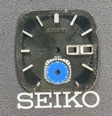 Genuine Vtg SEIKO Speed-Timer Chronograph Blue Dial AUTOMATIC Calendar Part
