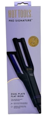 Hot Tools Pro Signature Dual Plate Charcoal Ceramic Flat Iron