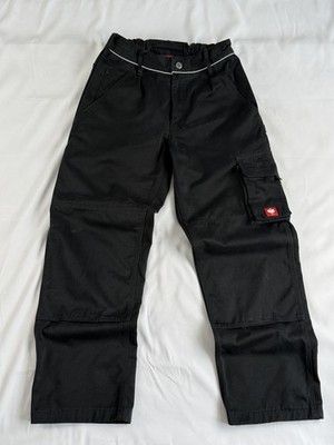 Engelbert Strauss Arbeitshose Schwarz Cargo Workwear Hose Gr. 90 44L