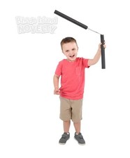 Black Foam Ninja Nunchucks - Costume Accessories - Weapon Prop