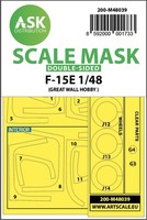 Art Scale Kit 200-M48039 - 1:48 F-15E Double-Sided Painting Mask For Great Wall