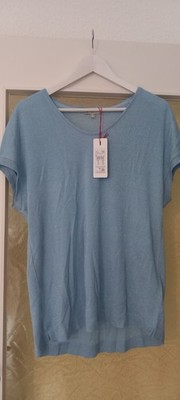 Tolles Sommershirt Mit Etikett Neu Gr.44 Hellblau Mit Glitzer Street One