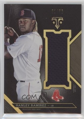 2016 Topps Triple Threads Unity Single Jumbo Relics 21/36 Hanley Ramirez 0s3