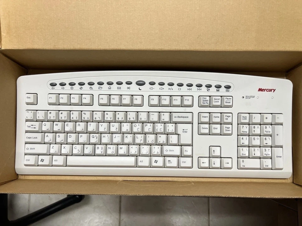 Wireless Keyboard And Mouse Arabic Version - Image 3 of 4