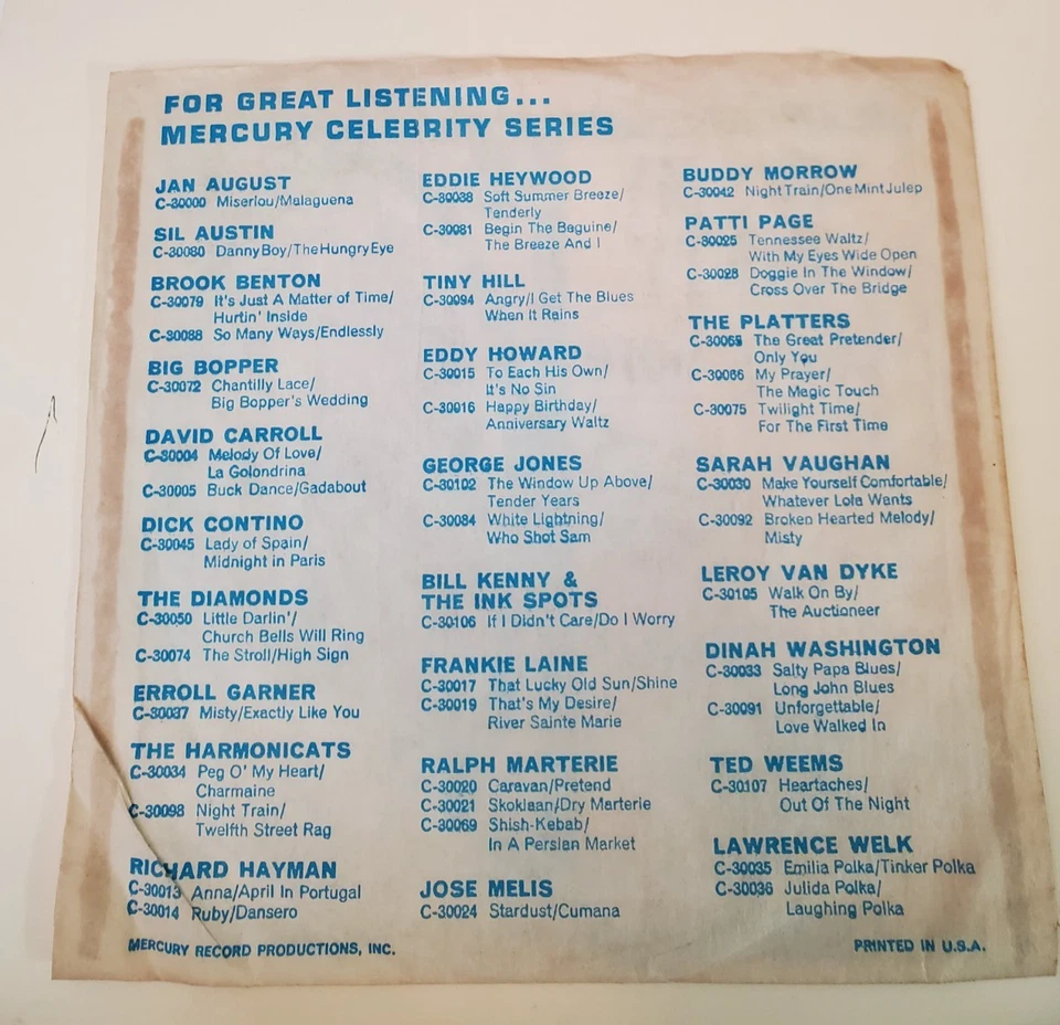 Lesley Gore IT'S MY PARTY / DANNY (ROCK 45/PS) #72119 PLAYS VG++ Foto 2 de 4