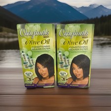 2 Organics By Africa s Best Olive Oil Conditioning Relaxer NO-LYE Regular NWTs