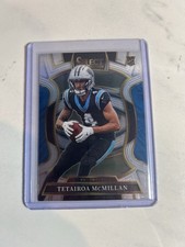 Panini Select 2025 Tetairoa McMillan #44 Rookie Concourse Carolina Panthers NFL