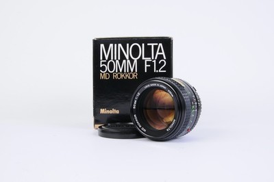  Minolta MD Rokkor 1:1.2 50mm (Wie Neu!) FOTO JESCHNER An & Verkauf KASSEL