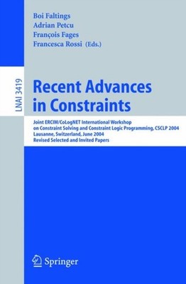 Faltings - Recent Advances in Constraints   Joint ERCIM/CoLogNET Inter - X555z