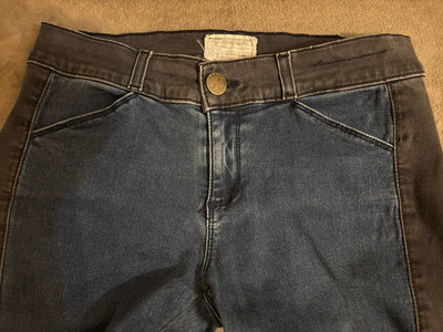 Current/Elliott Jeans 28 Women Dark Wash Denim W/ Black Trim MSRP$269