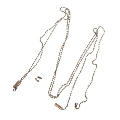 2pcs Ceiling Fan Light Pull Chain Extension Metal Chain Extender 1 Meter Length