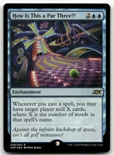 How Is This a Par Three?! #49 (Foil) (LP) Unfinity UNF Magic MTG