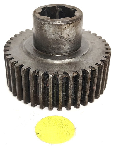 UNBRANDED PINION GEAR 38 TEETH 4" GEAR OAD 1-3/4" HUB OAD STEEL MATERIAL