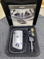Escort Passport 8500 Laser Radar Detector Tested W/ Leather Case