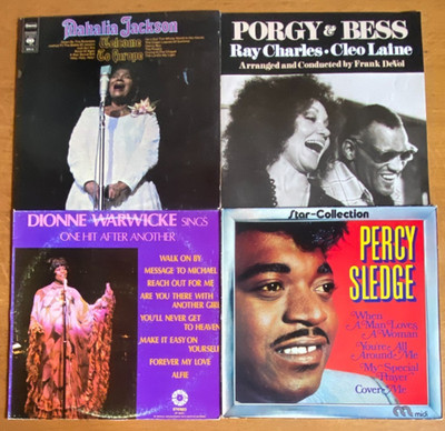 Soul Gospel Vinyl Bundle   Ray Charles / Mahalia Jackson / Percy Sledge / Warwic