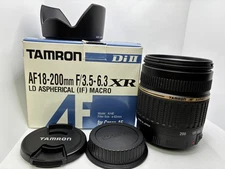 TAMRON DiⅡ AF 18-200mm F/3.5-6.3 XR LD ASPHERICAL IF MACRO for Canon from japan