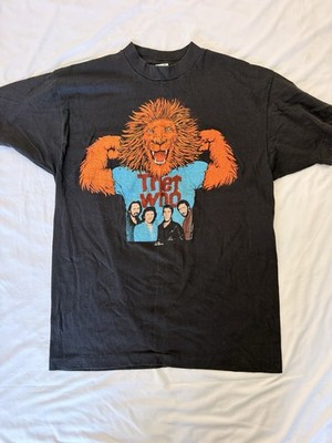 Rare Vintage 1979  The Who  Lion Shirt Size Large Band Tee