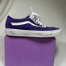 VANS Old Skool Purple Suede Lace- Skateboarding Classic SIZE 6.5