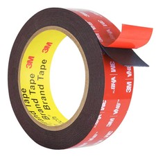 3M Double Sided Tape, 1 in X 16.5 Ft, Heavy Duty Adhesive Mounting Tape, 3M VHB