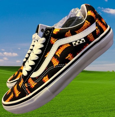 VANS Limited Edition Thrasher x Skate Old Skool Allover Thrasher