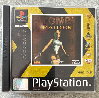 Tomb Raider Sony PlayStation 1 PAL DE komplett (1997) Deutsch