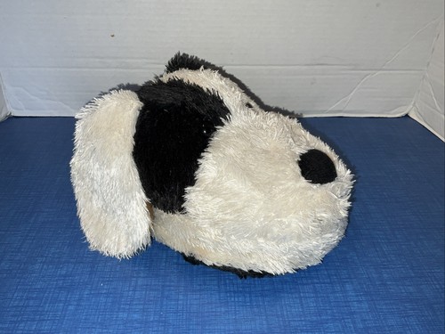 Head Case Soft Plush Dog CD DVD Blu-Ray Holder Holds 24 Discs Y2K 2004 Vintage