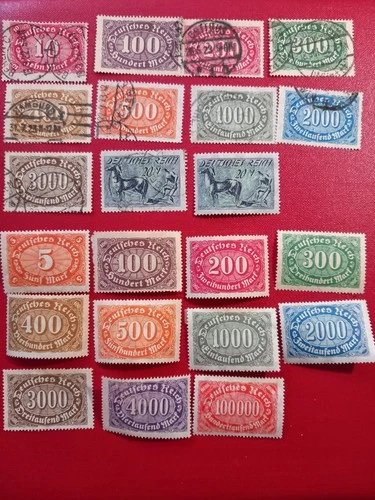 Stamps Germany Deutsches Reich