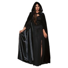 Black Adult Costume Cape  One Size