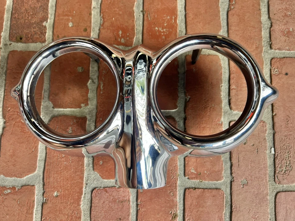 Chevrolet Bel Air/Biscayne/Impala 1958 luz de estacionamiento bisel derecho pasajero derecho derecho derecho Foto 2 de 4