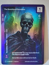 Wonders Of The First: The Remains Of Barnabus ALT ART OCM 235/250