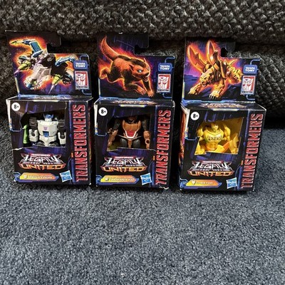 Transformers Core Class Lot Figure Lot Cheetor, Megatron, Tasmania Kid