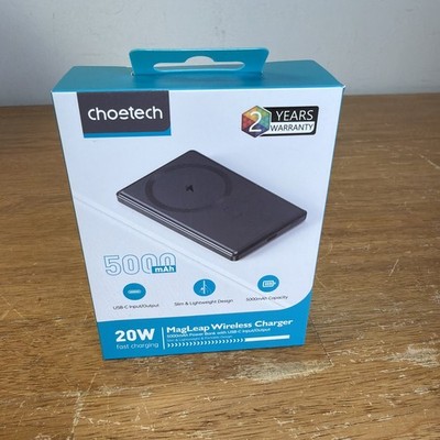 Choetech B738 5000mAh 20W Magleap Wireless Charger New