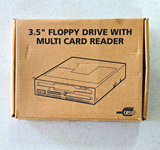 TEAC FD-235HF 3.5in 1.44MB USB Floppy Drive Multi Card Reader Beige