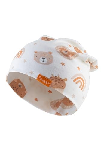 Baby MüTze Sterntaler Uv-Schutz 50+ Lichtgrau GrößE 45 Flammgarn Jersey-image