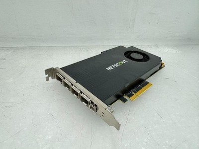 NapaTech NT40E3-4-PTP 4-Port 10GbE SFP PCIe Analyzer Card P/N: 073-011901-07