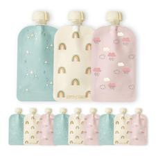 Reusable Baby Food Pouches for Toddlers - BPA Free Food Grade - Dishwasher  Fre