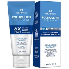 Hermon Folliculitis Cream: Effective for Folliculitis Scalp Face and Body 100g