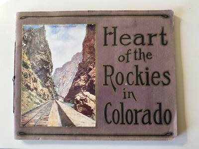 Denver und Rio Grande ''Herz der Rockies'' 20er Jahre Foto Reisebuch