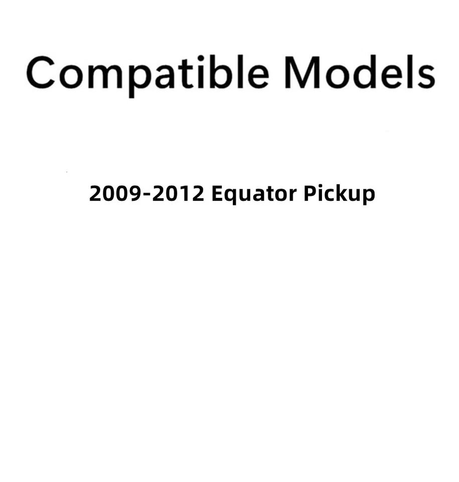 Fits 2009-2012 Suzuki Equator Rear Window Back Glass Stationary Heated W/ Glue Foto 4 de 4