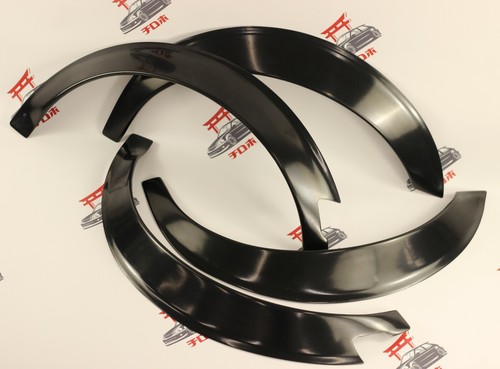 BMW E36 Coupe Compact Fender Flares Wheel Arches Wide Body Kit SET OF 4PCS ABS - 第 3/7 張圖片