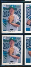 Lot (2) 1996 Best #23 Mark Sievert Knoxville Smokies Player Lot (FV104) SWSW6