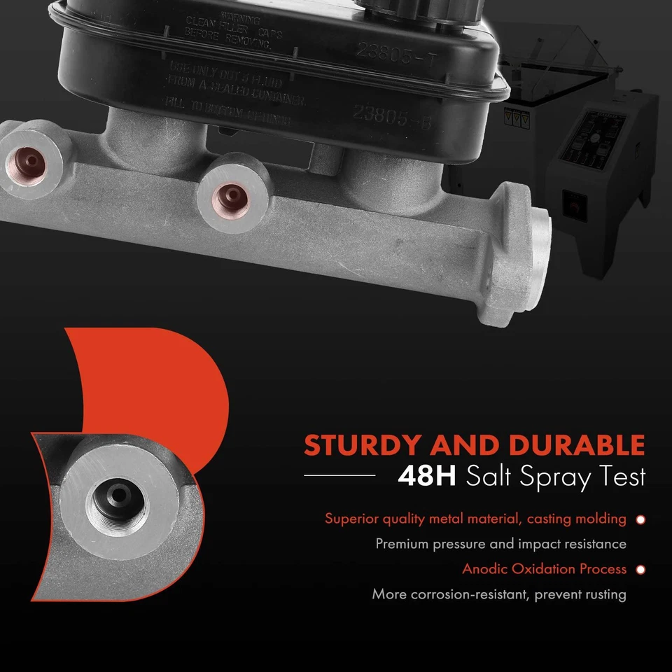 Cilindro maestro de freno A-Premium con depósito para Dodge B100 B200 B300 D250 D150 Foto 2 de 4