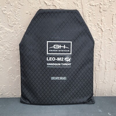 GH Armor Special Threat Tested Ballistic & Stab/Spike 10x12'' Shooters Cut Plate